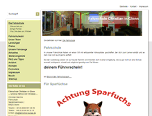 Tablet Screenshot of fahrschul-lounge.de